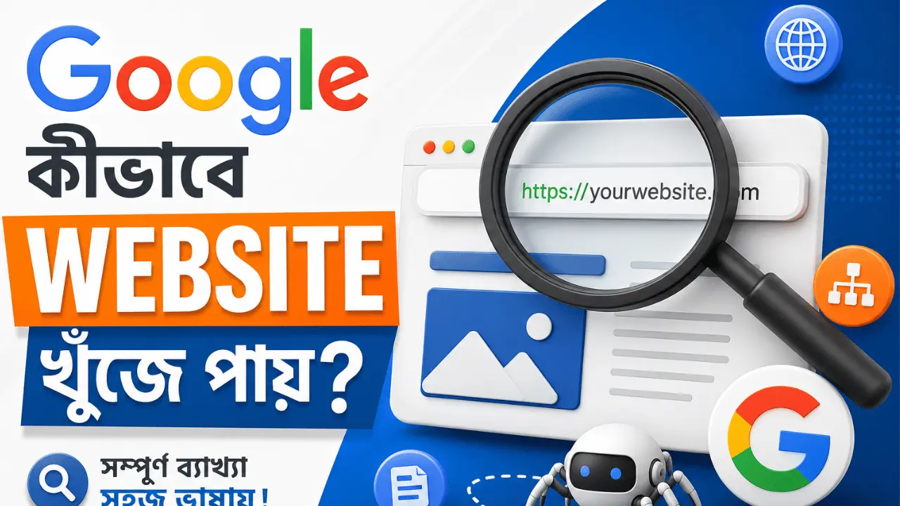 Google কীভাবে একটি Website খুঁজে পায়?